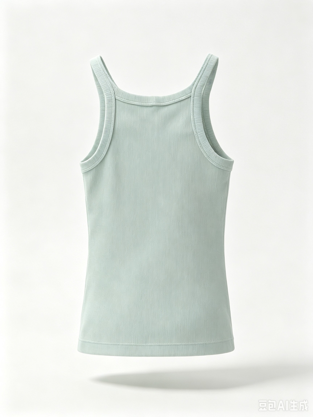 Fendi   Light Mint Ribbed Tank Top - Picture 4 of 10